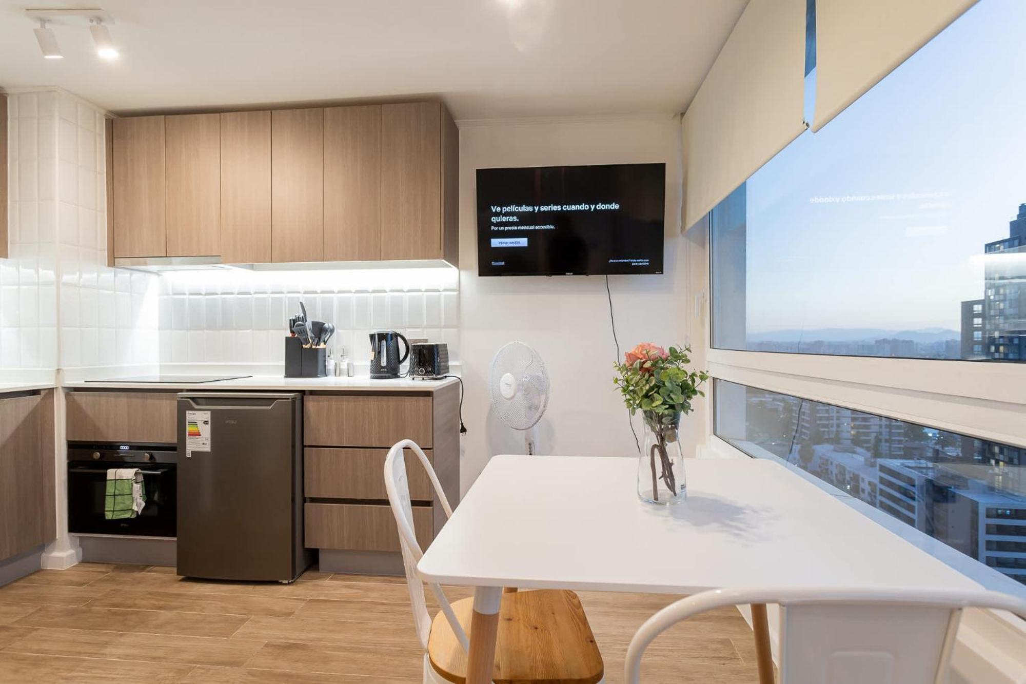 Nunoa Awaits Cozy With Charm Apartamento Santiago